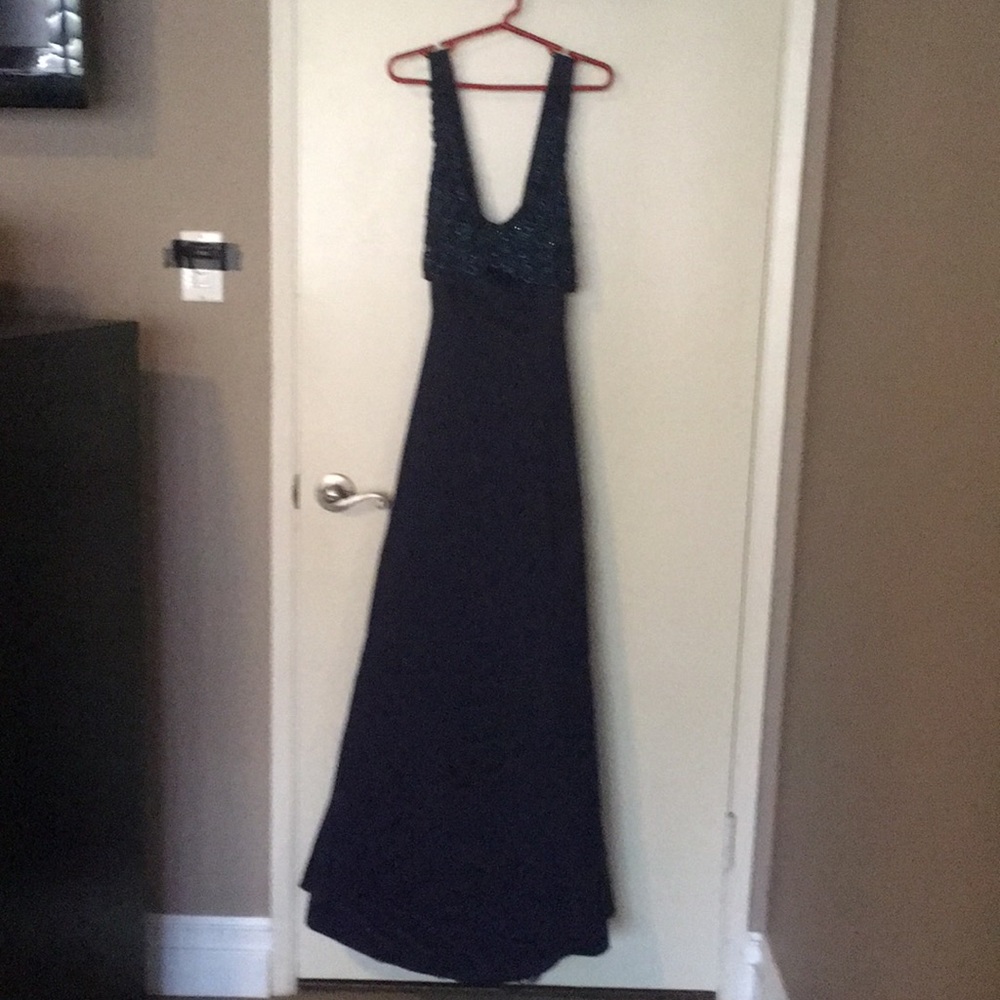 Midnight blue formal dress